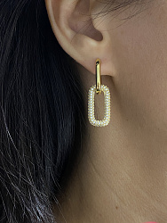 Серьги DAZZ Omega Au 1