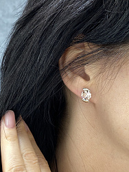 Серьги SUSIE vintage rose 1