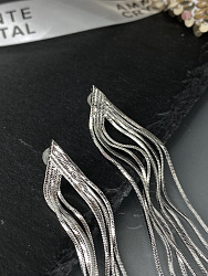 Серьги Victory цепочки 9см 3