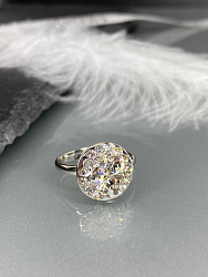 Кольцо Rivolo crystal 4