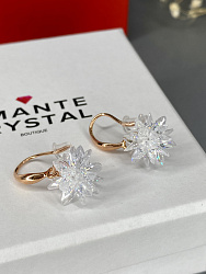 Серьги Ежик roze 1