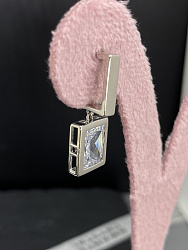 Серьги Джетта crystal 3