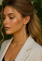 Серьги KR SOFI AB 1