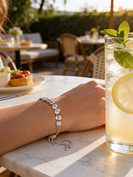 Браслет KR Matti стразы crystal 1