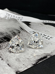 Серьги KR DAFNA 18mm crystal, итальянский замок 4