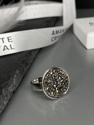 Кольцо новинка IREN black diamond 3