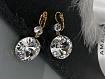 Серьги JANINE18/6 crystal Au
