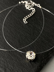 Подвеска Sara на леске crystal 1