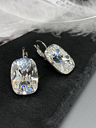 Серьги CAPRI 18mm crystal 1