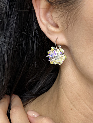 Серьги Anabel AB с австрийскими кристаллами 2