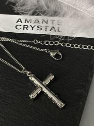 Подвеска крест KROW 3
