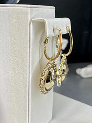 Серьги Plate Au 1