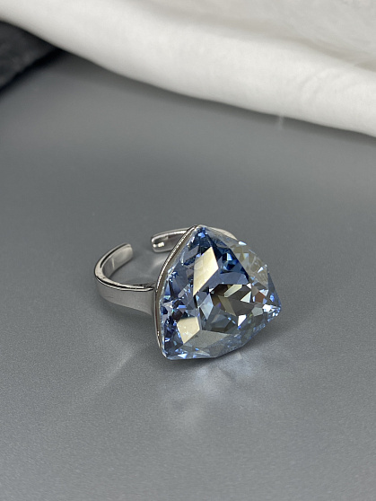 Кольцо KR Dafna blue shade