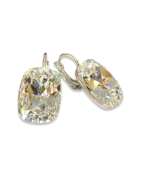 Серьги CAPRI 18mm crystal 4