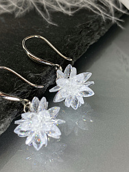 Серьги Ежик (Снежинки) 2