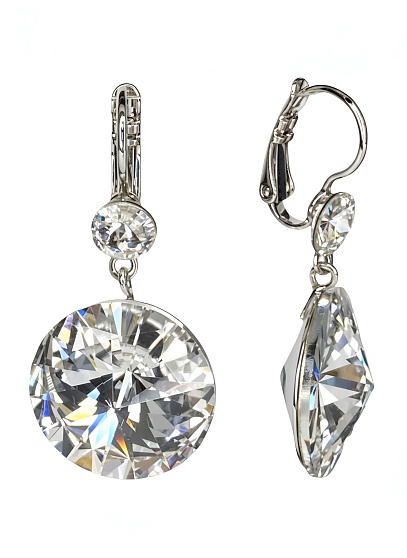 Серьги JANINE18/6 crystal 
