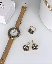 Женские часы Spark ORiso Rocks ZCR34MG gold 1