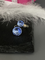 Кольцо JANINE light sapphire 3