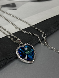 Подвеска амулет Titanic bermuda blue 3