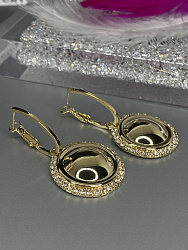 Серьги Plate Au 3