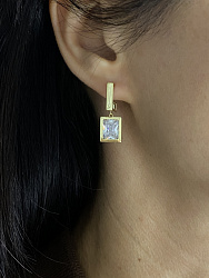 Серьги Джетта crystal Au 1