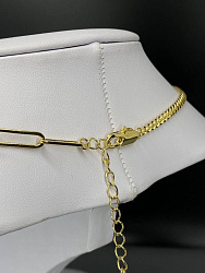 Колье Capri цепь crystal Au 2