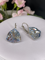 Серьги KR Dafna 18mm blue shade 1