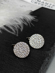 Серьги Barbara crystal (циркон) 2