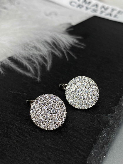 Серьги Barbara crystal (циркон)