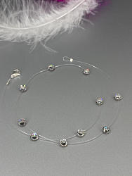 Колье-невидимка Звездная пыль 40см 2