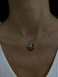 Подвеска Heart  silver night 4