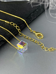 Подвеска кулон Kora 5 mm AB Au 3