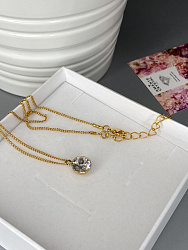 Подвеска ASSOL 9mm с австрийскими кристаллами crystal Au 1