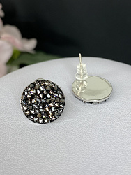 Серьги-пуссеты IREN jet 1