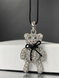 Подвеска Мишка на шнурке 4