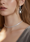 Колье-чокер Baget crystal длина колье 33+5 см