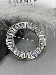 Брошь BLUC Циркон 3