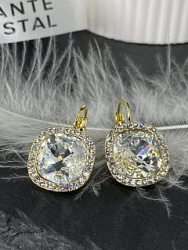 Серьги KR Kassandra crystal Au 2