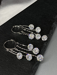 Серьги Spider гроздь 2