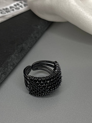 Кольцо DAZZ Celeby jet 3