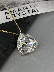 Подвеска DAFNA 18 мм crystal Au 1