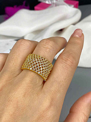 Кольцо DAZZ Celeby crystal Au 1