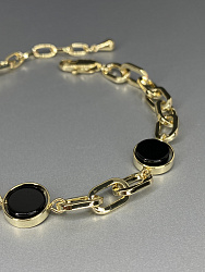 Браслет Tablet цепь jet Au 2