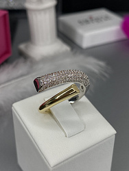 Кольцо Kiss bicolor 2