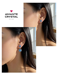 Серьги KR Assol 2в1 denim 3