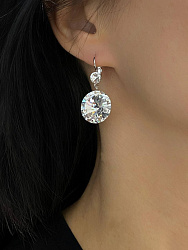 Серьги JANINE18/6 crystal  1